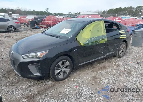 2019 Hyundai Ioniq Electric из США, поврежденный, VIN KMHC75LHXKU044750